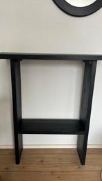 Sidetable zwart, Huis en Inrichting, Tafels | Sidetables, Ophalen, Gebruikt, 50 tot 100 cm, 25 tot 50 cm