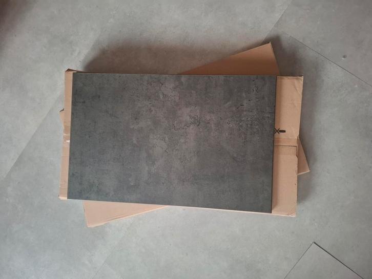 Nieuw in doos 2 donkergrijze betonlook frontjes Ikea Besta!, Huis en Inrichting, Kasten | Televisiemeubels, Nieuw, Minder dan 100 cm