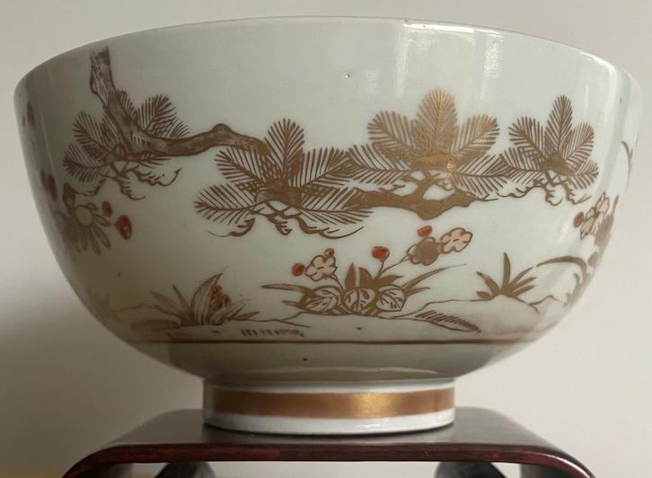 Antiek Chinese Kangxi / Yongzheng milk blood kom, Antiek en Kunst, Antiek | Porselein, Verzenden