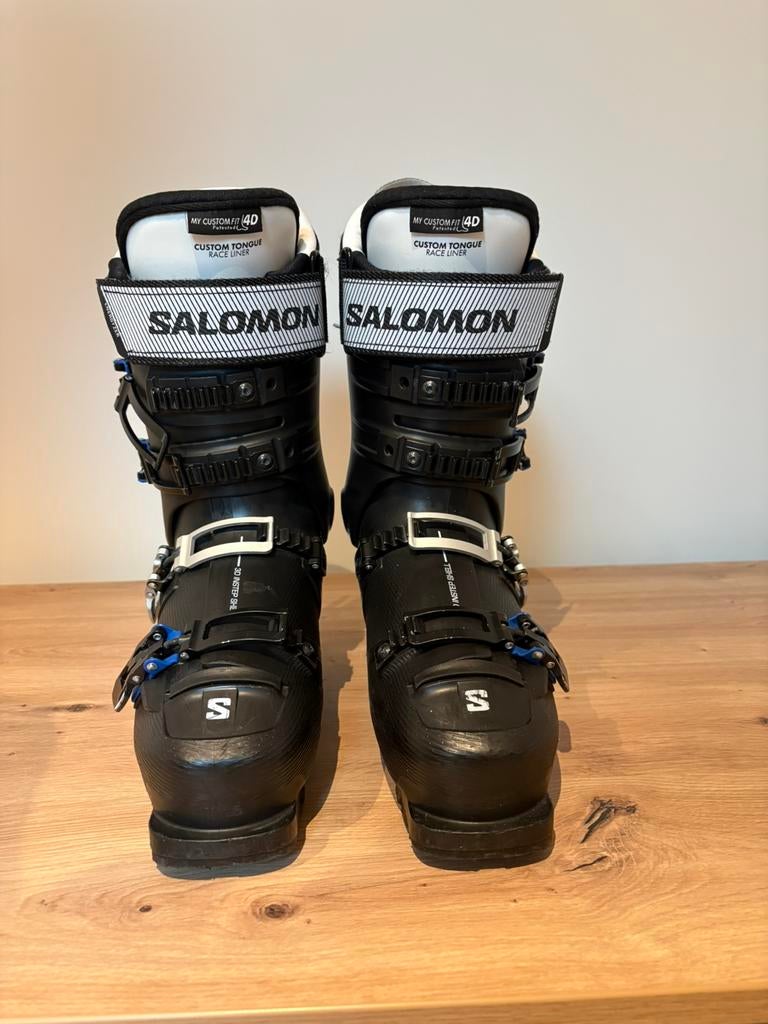 Skischoenen Salomon S pro Alpha 120 maat 39/40 (25/25.5), Sport en Fitness, Skiën en Langlaufen, Ophalen, 160 tot 180 cm, Schoenen