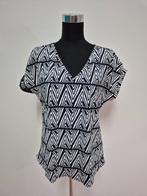 Top96 - Donkerblauw Elvira shirt maat M (1), Ophalen of Verzenden, Zo goed als nieuw, Blauw, Korte mouw