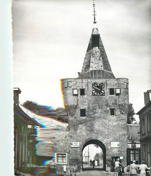 (387-155-029) Elburg Vispoort, Verzamelen, Ansichtkaarten | Nederland, Gelderland, Verzenden