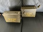 2 Metalen munitiekistjes / legerkisten. Per stuk 15 euro., Ophalen of Verzenden, Landmacht