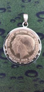 Munt Hanger Juliana / Beatrix, Postzegels en Munten, Penningen en Medailles, Ophalen, Overige materialen