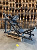 Leg press / hack squat combinatie, Sport en Fitness, Fitnessapparatuur, Ophalen, Nieuw, Metaal, Krachtstation