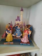 Disney traditions Prinsessen "Love Theme" met kasteel, Ophalen, Zo goed als nieuw, Beeldje of Figuurtje