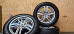 18" Porsche Cayenne 958 / hybrid orig velgen winterbanden, 18 inch, Gebruikt, 255 mm, Banden en Velgen
