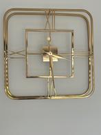 Richmond klok goud, Huis en Inrichting, Woonaccessoires | Klokken, Ophalen of Verzenden, Zo goed als nieuw, Wandklok
