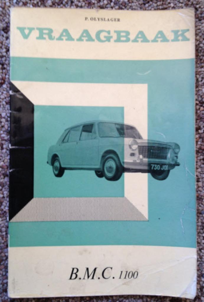 Vraagbaak BMC 1100 uit 1967 in nette staat, Auto diversen, Handleidingen en Instructieboekjes, Ophalen of Verzenden