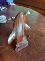 Houtsculptuur dolfijn, Ophalen of Verzenden, Zo goed als nieuw