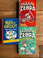 Julius Zebra & Niek de Groot - 3 Kinderboeken, Ophalen of Verzenden, Gelezen, Fictie algemeen