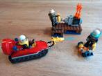 Lego CITY brandweer redding aan de kade 60106, Ophalen of Verzenden, Zo goed als nieuw, Complete set, Lego
