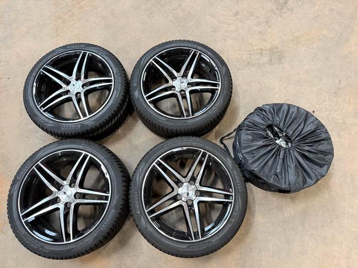 Brock 18inch 5x108  met pirelli, Auto-onderdelen, Banden en Velgen, Banden en Velgen, Zomerbanden, Overige maten, 245 mm, Nieuw