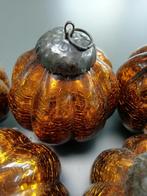 Zware glazen kerst of deco ballen, Ophalen of Verzenden, Zo goed als nieuw