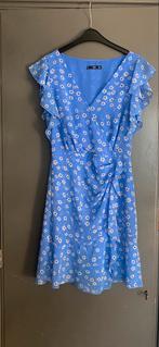 Blauw jurkje met witte bloemen - maat M, Blauw, Maat 38/40 (M), Mango, Ophalen of Verzenden