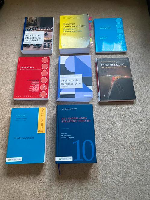 Studieboeken rechtsgeleerdheid jaar 3 te koop! (RUG), Boeken, Studieboeken en Cursussen, Zo goed als nieuw, MBO, Alpha, Ophalen of Verzenden