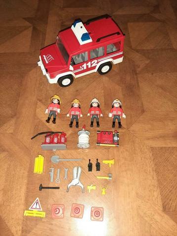 Playmobil brandweer auto 3181