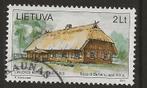 Litouwen 52, boerderij, Verzenden, Overige landen, Gestempeld