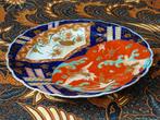 Mooi antiek bord uit Japan van Imari porselein 21,8 cm. 1860, Antiek en Kunst, Ophalen of Verzenden