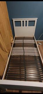 Ikea Bedframe Hemnes (zonder lattenbodem), Ophalen, 90 cm, Eenpersoons, Wit
