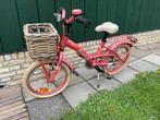 Loekie meisjesfiets 16 inch (incl zijwieltjes), Fietsen en Brommers, Ophalen, Zijwieltjes, Loekie, 16 tot 20 inch