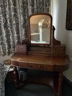 Antieke kaptafel (opknappertje), Huis en Inrichting, Tafels | Kaptafels, Ophalen, Gebruikt, 100 tot 150 cm, 100 tot 150 cm