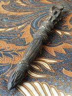 Mooie originele antieke staf van brons met Garuda 27 cm., Antiek en Kunst, Kunst | Niet-Westerse kunst, Ophalen of Verzenden