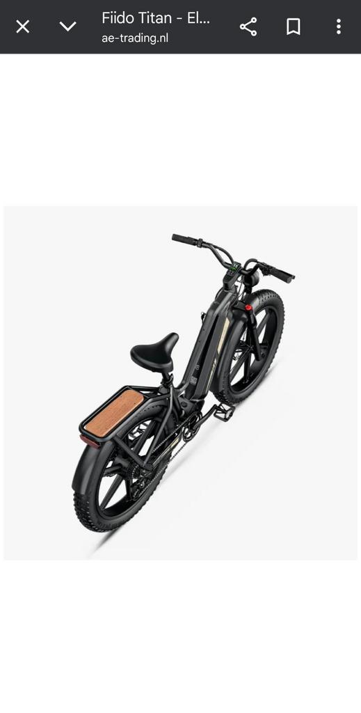 Fiido Titan, Fietsen en Brommers, Elektrische fietsen, Nieuw, Overige merken, Ophalen