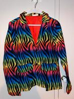 Regenboog Carnavalspak - Maat M, Carnaval, Maat 48/50 (M), Ophalen of Verzenden, Zo goed als nieuw