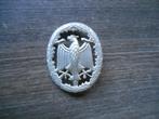 Duits prestatie brevet in zilverkleur, Ophalen of Verzenden, Landmacht, Duitsland, Lintje, Medaille of Wings