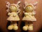 Engeltjes, 2 stuks, Huis en Inrichting, Woonaccessoires | Overige, Ophalen of Verzenden, Gebruikt