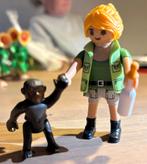 Playmobil 9074 - Dierenverzorgster met Aap, Ophalen of Verzenden, Zo goed als nieuw