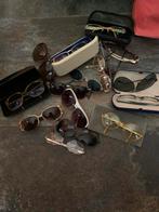 16 Brillen en Zonnebrillen - Diverse Merken, Overige merken, Gebruikt, Overige kleuren, Ophalen of Verzenden