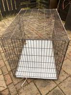 Metalen hondenbench, Dieren en Toebehoren, Ophalen, Gebruikt, 75 tot 110 cm, 65 tot 100 cm