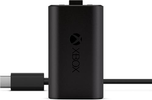 Microsoft Xbox Play & Charge oplaadkit + USB-C kabel, Spelcomputers en Games, Spelcomputers | Xbox | Accessoires, Zo goed als nieuw