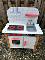 Houten keuken met veel accessoires, Ophalen, Zo goed als nieuw