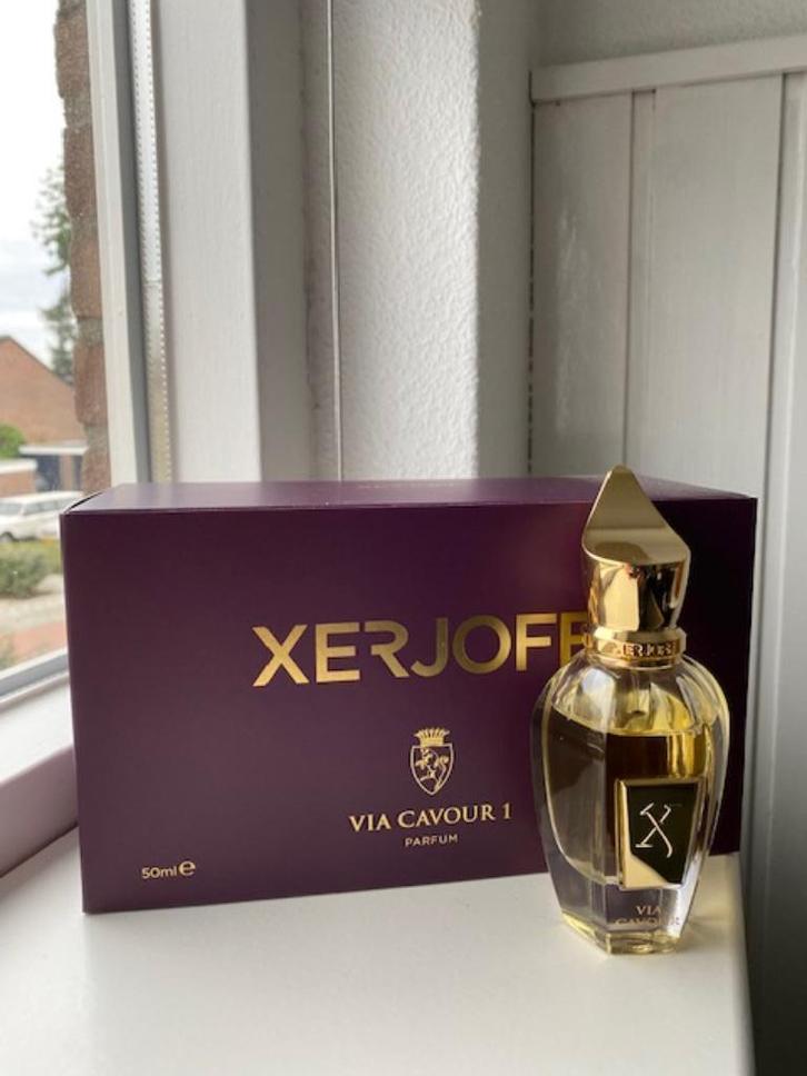 Xerjoff Via Cavour 1 parfum 50ml. Unisex.Niche., Sieraden, Tassen en Uiterlijk, Uiterlijk | Parfum, Zo goed als nieuw, Ophalen of Verzenden