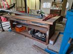 Grote Houten Werktafel - 240x108x85 cm, Doe-het-zelf en Verbouw, Werkbanken, Ophalen, Gebruikt, 170 cm of meer