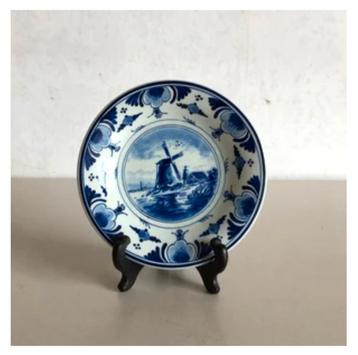 Delfts Blauw Wandbord Molen - De Porceleyne Fles beschikbaar voor biedingen