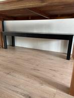 Eettafel bank zwart, Huis en Inrichting, Ophalen