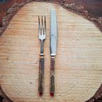 Toledo, antiek verguld besteksetje, Antiek en Kunst, Ophalen of Verzenden