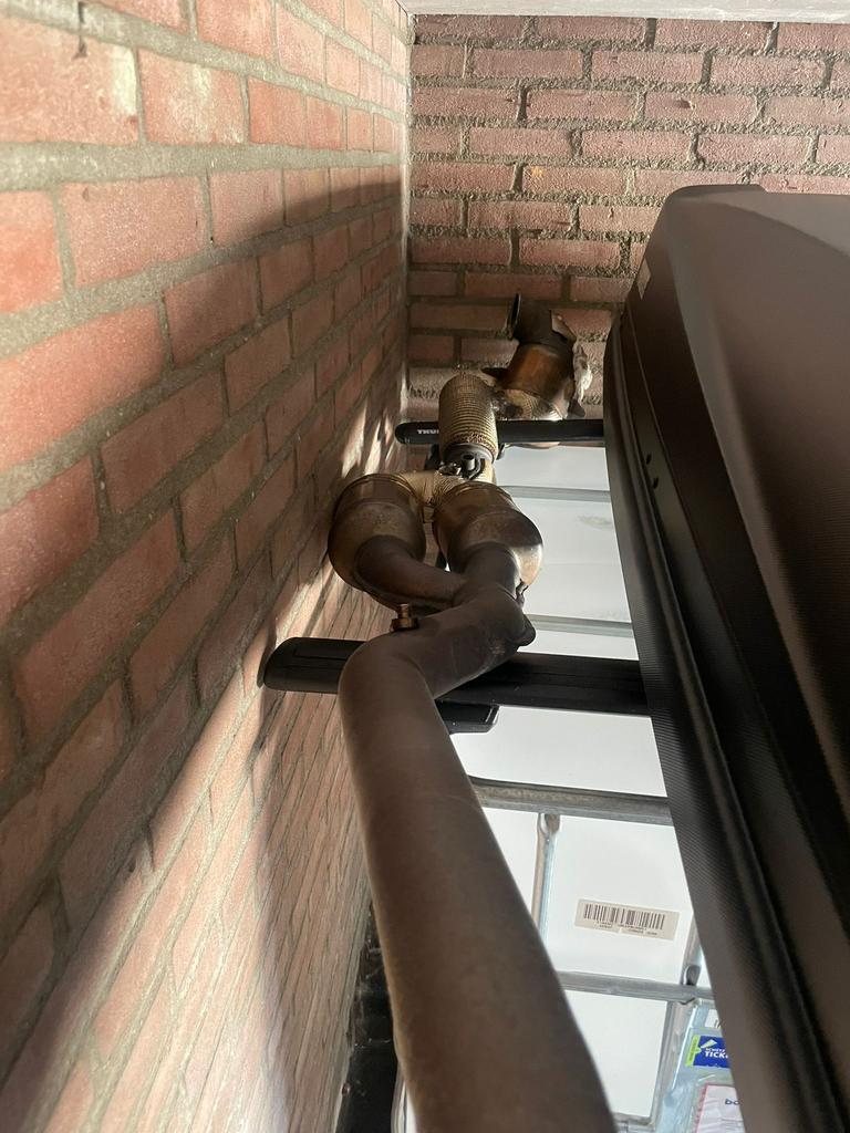 Originele T-Roc R 2.0 Downpipe, Auto-onderdelen, Uitlaatsystemen, Ophalen of Verzenden, Gebruikt, Volkswagen