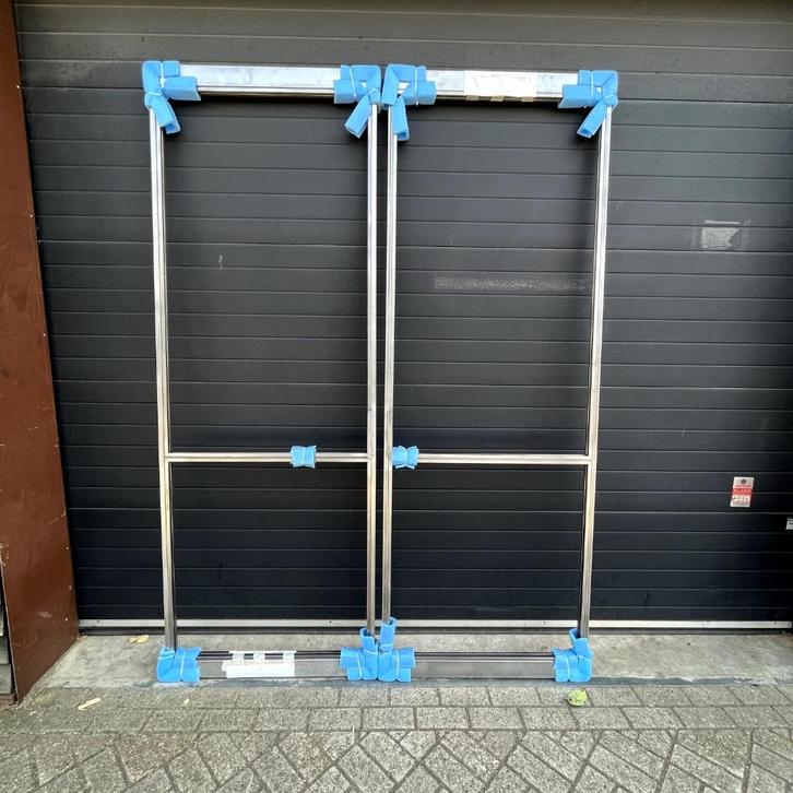 Actie 2 Taatsdeuren van 2500,- voor 1800, Doe-het-zelf en Verbouw, Deuren en Horren, Nieuw, Garagedeur, 215 cm of meer, 80 tot 100 cm