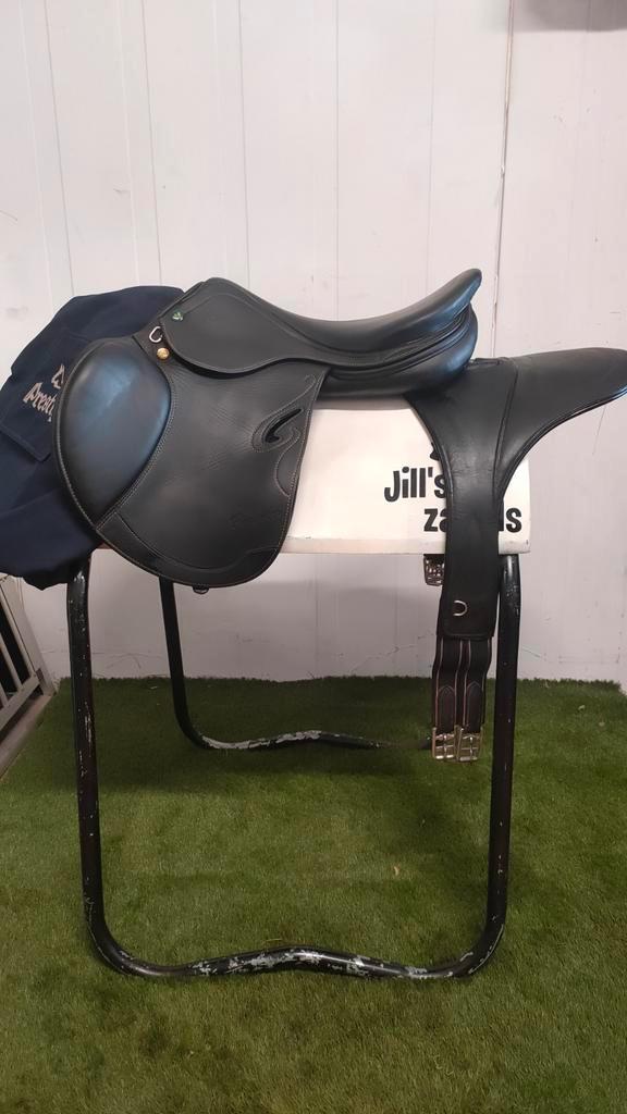 Ikonic, harry dabbs, prestige, custom, Bates, graziozo, Dieren en Toebehoren, Paarden en Pony's | Zadels, Zo goed als nieuw, Springen