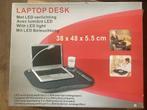 Laptopdesk met verlichting, Ophalen of Verzenden, Zo goed als nieuw