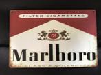 Marlboro Wandbord. 30 bij 20 metaal, Verzamelen, Merken en Reclamevoorwerpen, Ophalen of Verzenden, Zo goed als nieuw