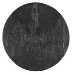 Mari Andriessen - Penning, 1971 : Sint Bavokerk Haarlem, Postzegels en Munten, Penningen en Medailles, Verzenden, Brons, Nederland