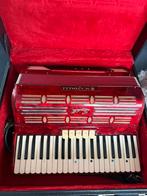 Scandalli accordeon, Muziek en Instrumenten, Accordeons, Gebruikt, 120-bas, Met riemen, Ophalen