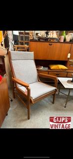 Rob Parry Stijl Stoel - Mid Century Design, Huis en Inrichting, Fauteuils, Ophalen, Gebruikt, Minder dan 75 cm, Hout