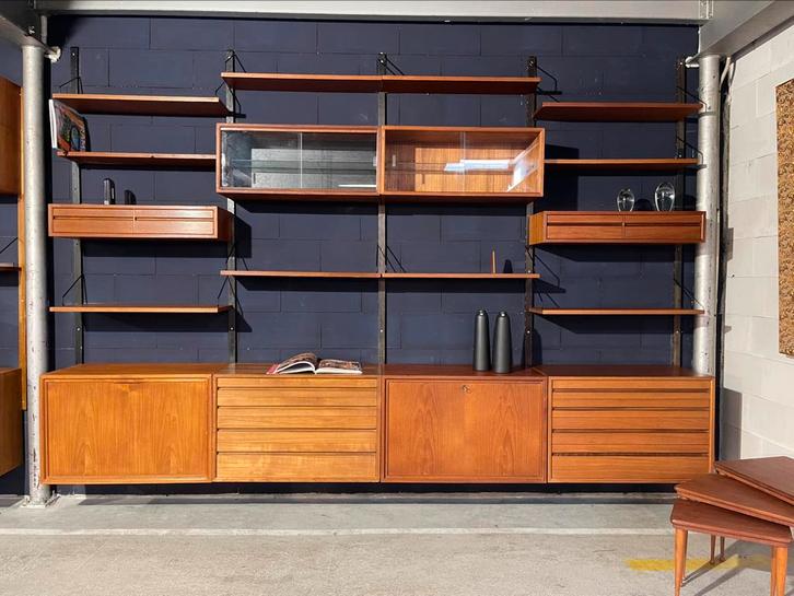 Poul Cadovius by Royal System vintage modulair wandsysteem, Antiek en Kunst, Curiosa en Brocante, Ophalen of Verzenden